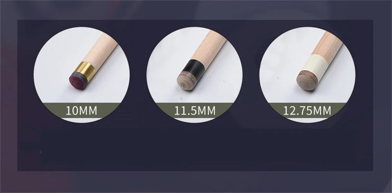 Günstig 10 11. 5 12. 75mm 58 Zoll Billard Snooker Ahorn Pool Queue Mit Queue Tipp Für Neun ball Ball Kommen Mit erweiterung