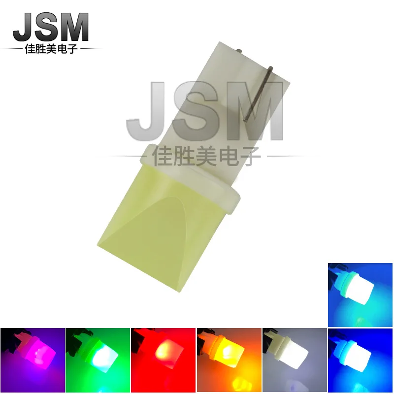 

Led license plate lamp T10 ceramic light column 3D led small plug bubble width indicator LED car door lamp reading lamp