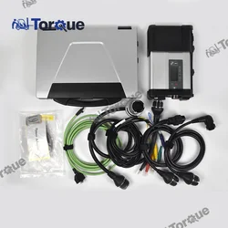 MB Star C5 outil de Diagnostic de voiture, puce complète avec disque dur MB SD Connect CF52 ordinateur portable 