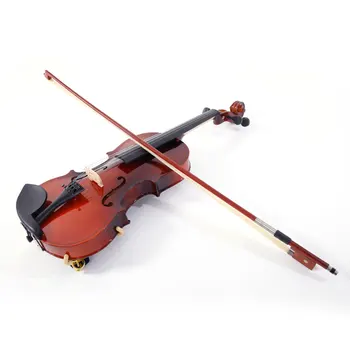 

Glarry 1/4 Acoustic Violin with Case Bow Rosin Strings Tuner Shoulder Rest set High Quality Violin for 5-7 Years Old Children's
