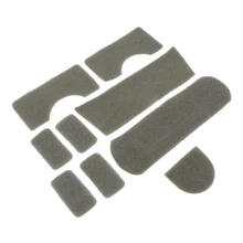 18 шт./упак. сильные шлемы наклейки патч крюк и петля для MICH Шлем для охоты аксессуары защитное снаряжение