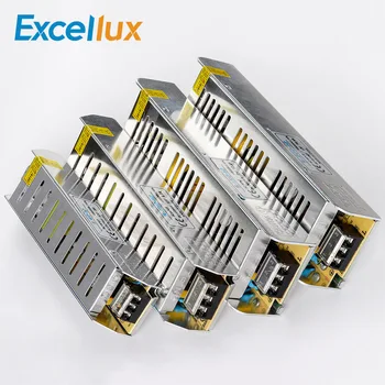 

12V Lighting Transformer 5A 8.5A 12.5A 16.5A Switching Power Supply 60W 100W 150W 200W LED Driver Adapter for LED Strip Light