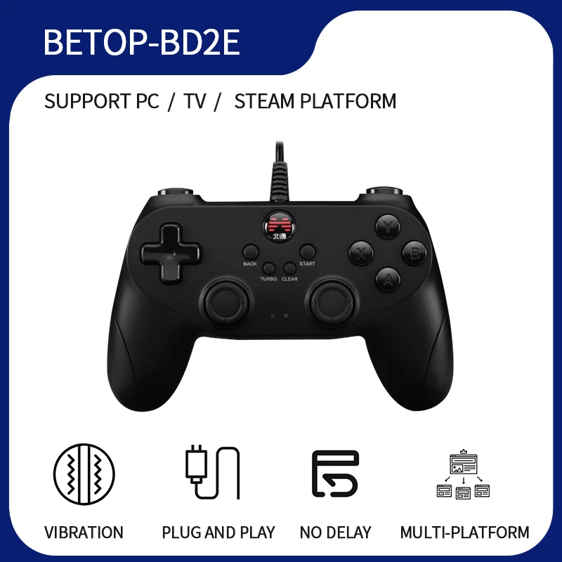 Betop ワイヤレスusbコントローラー Pc Ps3 コンピューター Tv Steam Andriod用の2 4 Ghz有線 ワイヤレスゲーム コントローラー ゲームパッド Aliexpress