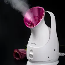 Портативный Пароварка для лица с горячим туманом, увлажнитель воздуха для кожи, стерилизация озоном, ионический уход за лицом, пароварка, уход за кожей
