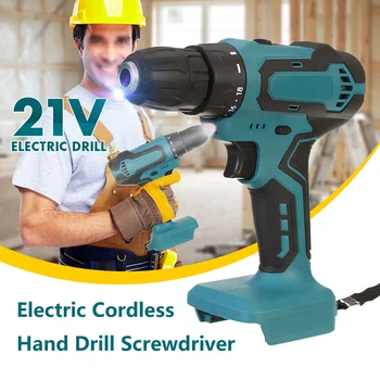 

18-21V 800W 10mm Electric Brushless Cordless Impact Wrench Hand Drill Rechargeable Lithium Impact Wrench