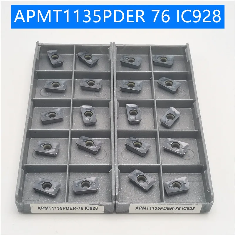 

20PCS APMT1135PDER 76 IC928 APMT1135 Carbide Insert Turning Tool Turning Milling Cutter CNC Cutting Tool Slot Cutting