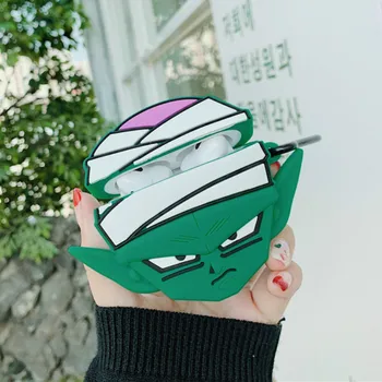 

Case for Airpods Pro Cute Silicone Accessories Bluetooth Earphone Case for Airpods pro Protective Cover Dragon Ball Piccolo Goku