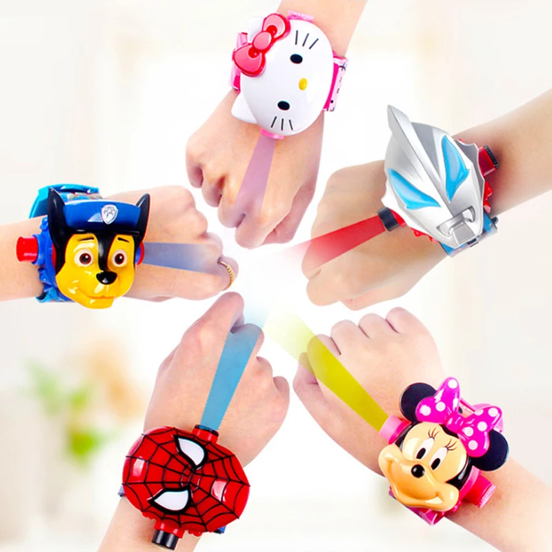 Relojes de juguete de la Patrulla Canina para niños, figuras de acción de la Patrulla Canina, regalo de cumpleaños