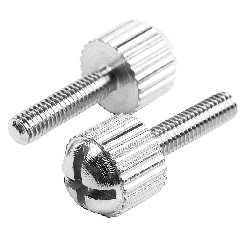 

Computer PC Case M3x12mm Knurled Head Cross Thumb Screws 100pcs