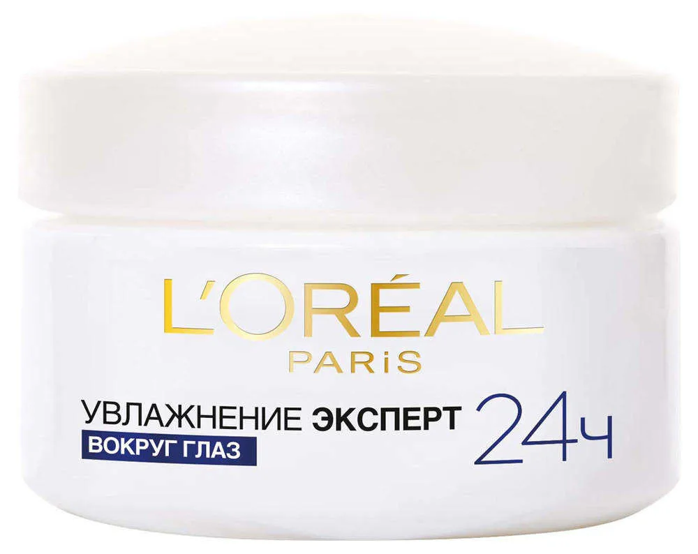Крем для области вокруг глаз «Увлажнение Эксперт» L'Oreal Paris, 15 мл