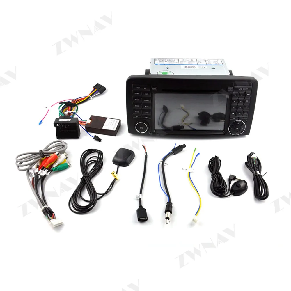 Cheap Android 9 Car DVD Player GPS For Mercedes-Benz R-Class W251 2005-2017 Auto Stereo Radio Car Multimedia Player Head Unit Recorder 4