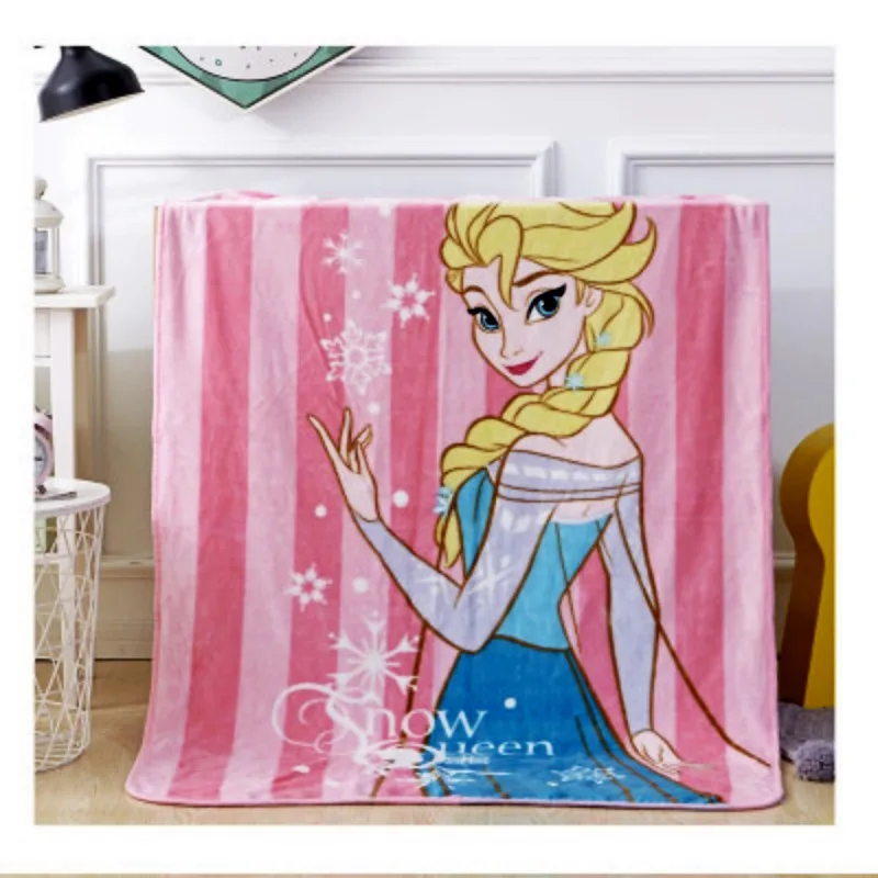 Disney Frozen Elsa Mickey mouse TUSM/детское одеяло из кораллового флиса с рисунком для маленьких девочек, легкое одеяло 100 см x 140 см