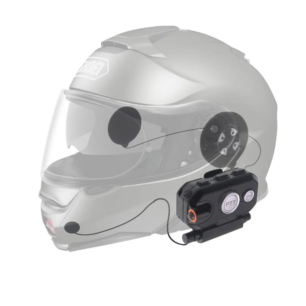 Earphones Wearing Airpods With Motorcycle Helmet Motorcycle