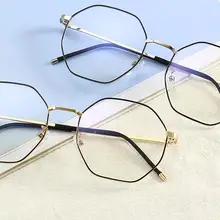 8821 ретро круглые оправы для очков для мужчин и женщин с плоскими линзами солнцезащитные очки