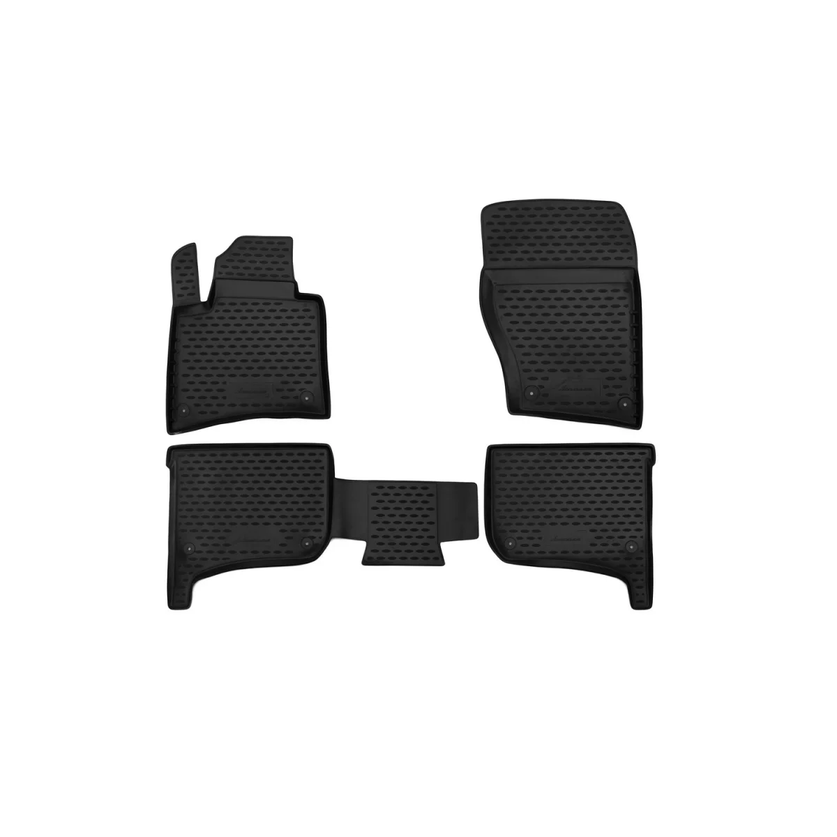 Коврики в салон vw touareg ii terrain tech 2010-,-03/, 4