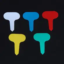 Домашний сад садоводство растение цветок Детский Т-тип пластиковая этикетка маркер метки плотные этикетки LX8162