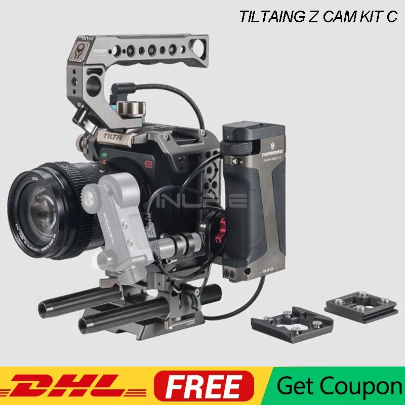 Камера Tilta с полным покрытием комплект функцией наклона Z CAM C серая 15 мм опорная