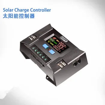 

PWM 30A Color Screen Solar Controller 12V 24V Colorful LCD Solar Charge Controller Dual DC Interface