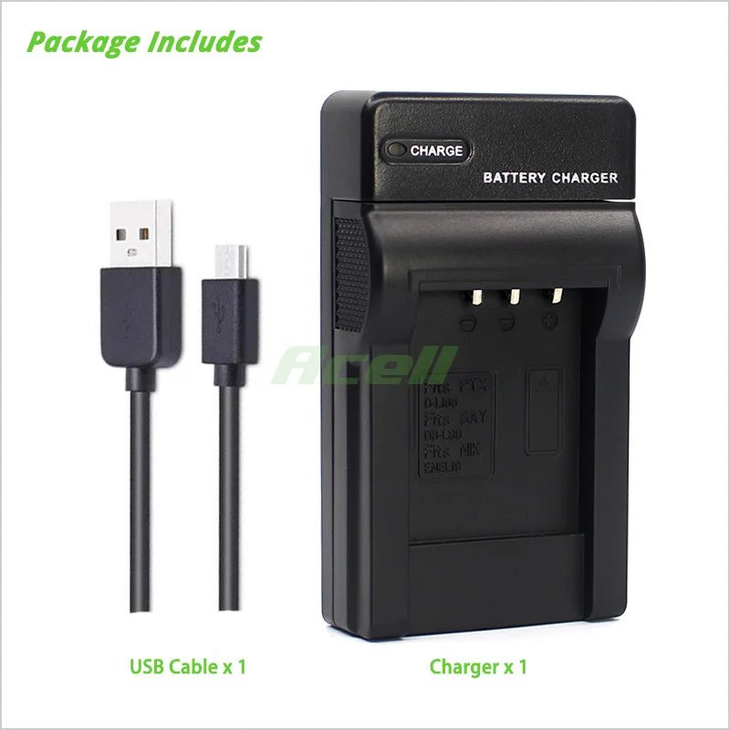 EN EL19 USB зарядное устройство для камеры Nikon COOLPIX W150 W100 A300 S6400 S5200 S4400 S4200 S4150 S3400 S3300 S3200