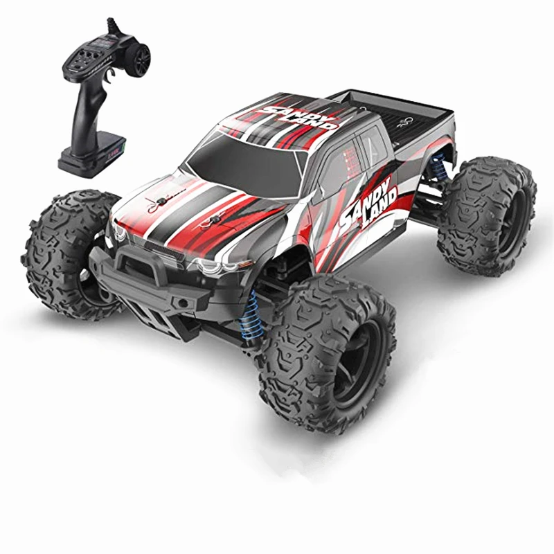 2 4G RC грузовик 1:18 бесщеточный полностью пропорциональный четырехколесный привод