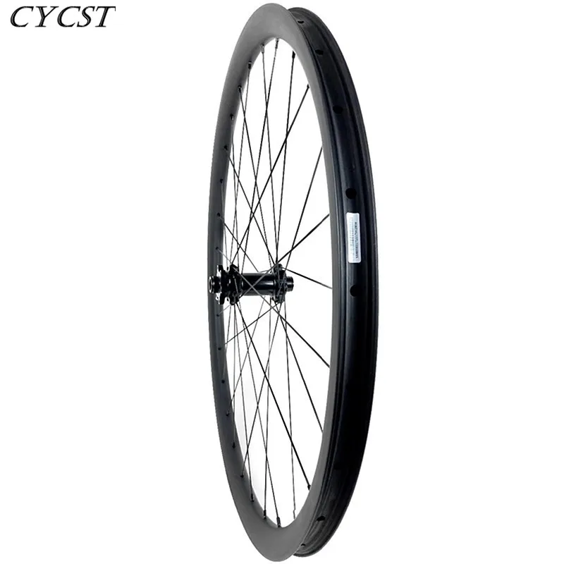 29er 30 мм MTB XC карбоновое переднее колесо без hookless clincher бескамерные колеса для горного велосипеда BOOST 15X110 UD 3K 12K 3K twill матовый глянцевый