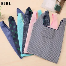 HJKL, 6 цветов, печать, Складная зеленая сумка для покупок, вместительная сумка для хранения, сумка-тоут, складная сумка, удобная сумка