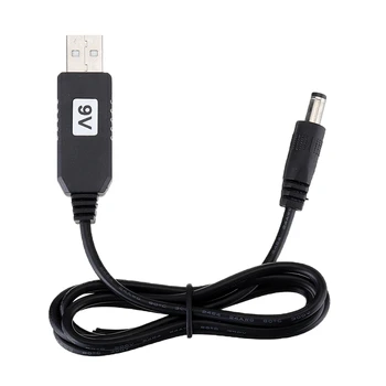

USB Powered Boost Line DC 5V to DC 5V / 9V / 12V Step UP Module USB Converter Adapter Cable 2.1x5.5mm Plug Lamp Accessory