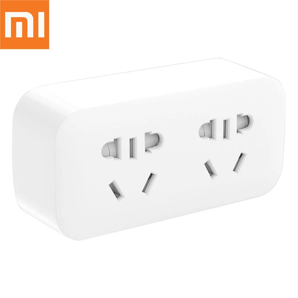 Оригинальный Многофункциональный Умный удлинитель Xiaomi Mija с 2
