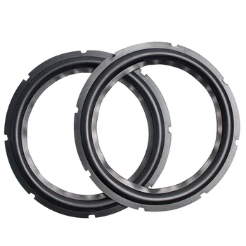 

2PCS 10 INCH 245MM Speaker Rubber Surround Side Repair Parts for Conventional Loudspeaker Repairment Folding Edge