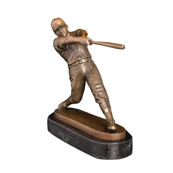 

Desk decoration small size bronze sport baskball statue figurines