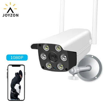 

JOYZON 1080P Ip Camera Wifi Indoor Wireless Waterproof Camera Two Way Audio App Alarm Color Night Vision TF Card
