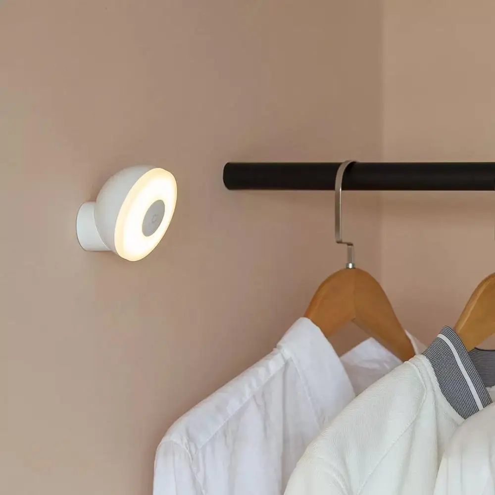 Xiaomi Mijia светодиодный индукционный Ночной свет 2 версия Bluetooth 360 ° регулируемая