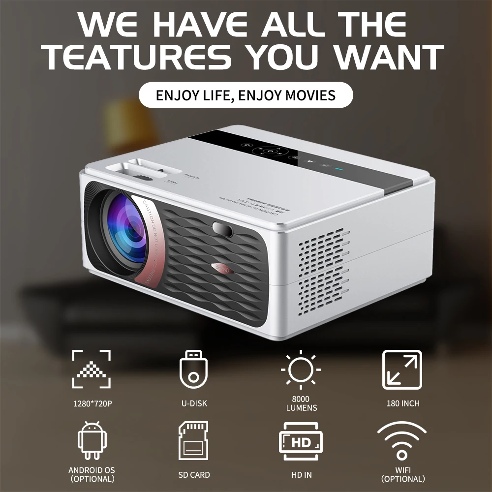 UNIC 8000 Люмен андроид проектор Proyector CP600 55W Full HD 1080P проектор Кино проектор LED проектор для домашнего Театр кино UNIC 8000 Люмен андроид проектор Proyector CP600 55W Full HD 1080P проектор Кино проектор LED проектор для домашнего Театр кино