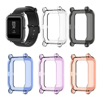 

Universal TPU Transparent Plastic Protective cover For HuamiBip / Bip Lite Youth Version Transparent Plastic Protective Case