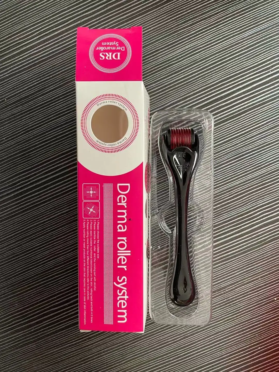 Commerci All'Ingrosso 100 Pz Cura Del Viso Micro Ago Rullo 540 Drs Dermaroller Terapia Per Anti-Invecchiamento Rughe Reomval