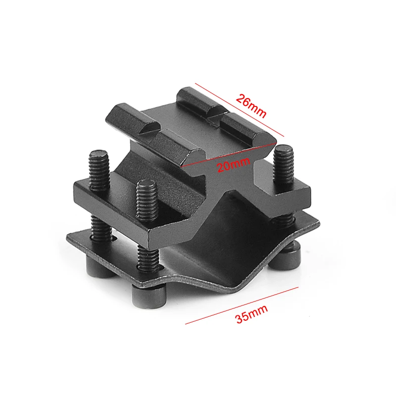 Универсальный Тактический 20 мм рельсовый баррель крепление зажим для винтовки прицел крепление рельсовый Пистолет Аксессуары