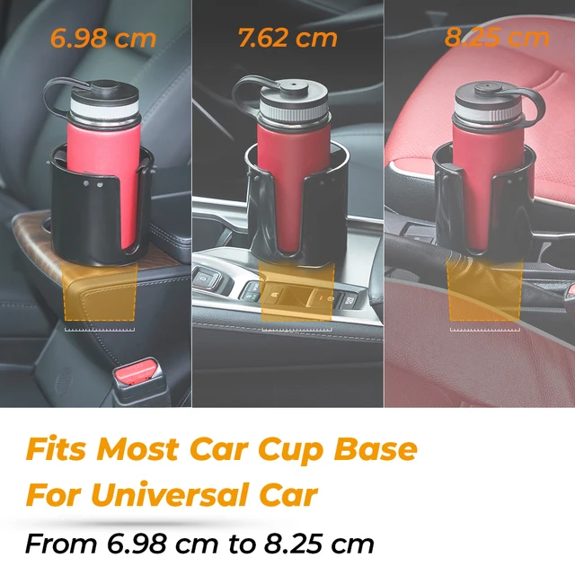 Replace Car Seatuniversal Car Cup Holder Expander With Airbag Compatibility
