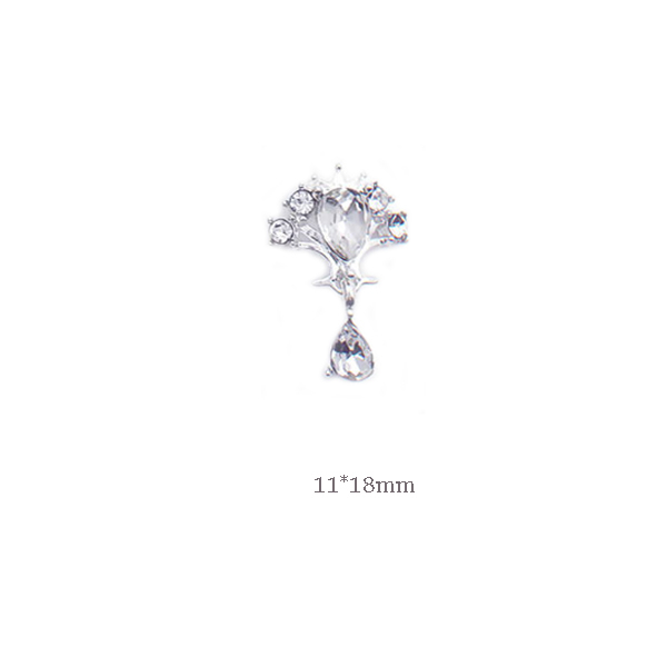 New Design Nail Art Pendants Charms Tassels AB Butterfly Magic Crown Diamonds Luxury Christ Angel Nail Dangle Ornaments 3D