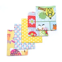 5 шт. 20x25cm смешанные ткани Комплект печатных Хлопок Лоскутного Шитья ткань для лоскутное шитье ткань для рукоделия