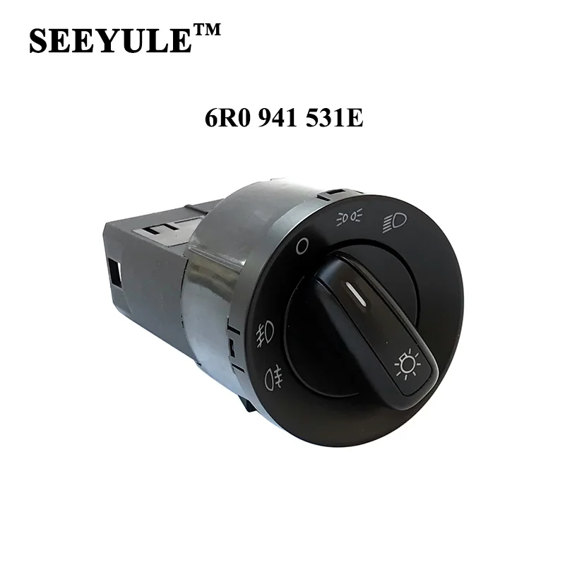 Переключатель автомобильных фар SEEYULE 6R0 941 531E с выключателем противотуманных