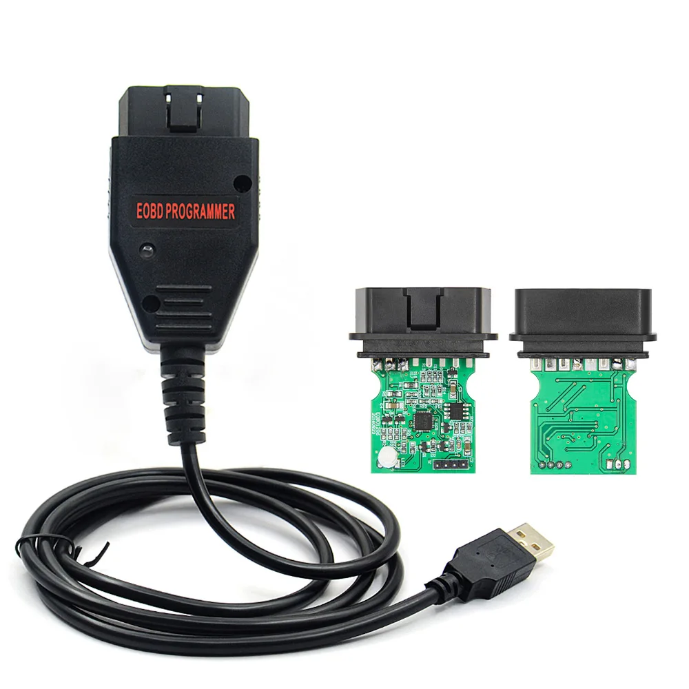 EOBD2 программатор Galletto 1260 OBD/OBDII ECU Flasher OBDII совместимый для зеленой печатной платы FTDI FT232RL инструмент для чтения и записи ECU чип тюнинг