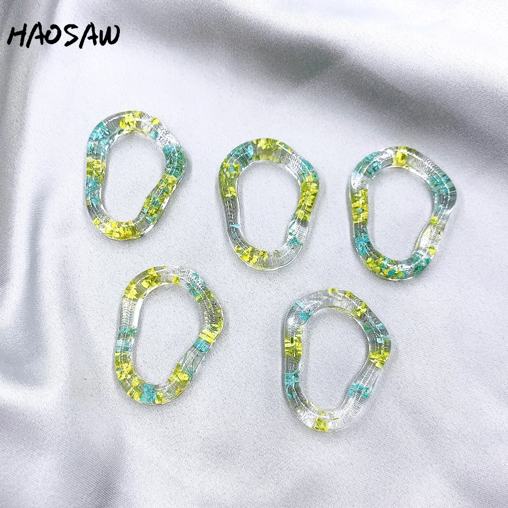 Настоящие цветы HAOSAW на выбор 4 шт./лот полимерные палочки желтые аквацветы ручная
