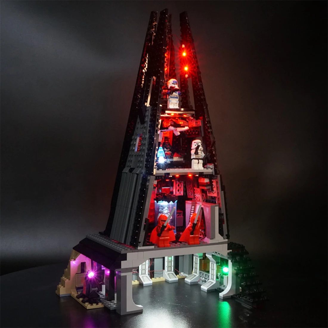 

Building Blocks LED Lighting Kit for Darth Vader's Castle 75251 (LED Included Only, No Kit)