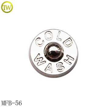 

high quality rivet button alloy metal snap button for garment,