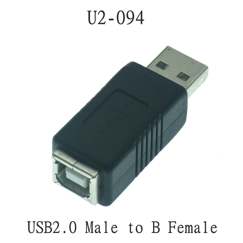 High Speed USB 2.0 type A Female to type B Male USB Printer Scanner Adapter data sync Coupler Converter Connector 