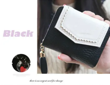 

2019 Fashion Women Wallet PU Leather Envelope Clutch Wallet Short Coin Card Holder Purse Bag Pretty Handbag Multifunction