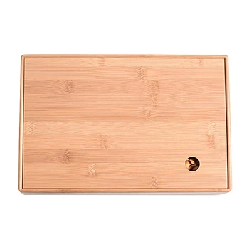 

Decorative Home Organizer Bamboo Dry Fruit Box With Lid Office 6 Grid Wear Resistant Detachable Hole Multifunction Container