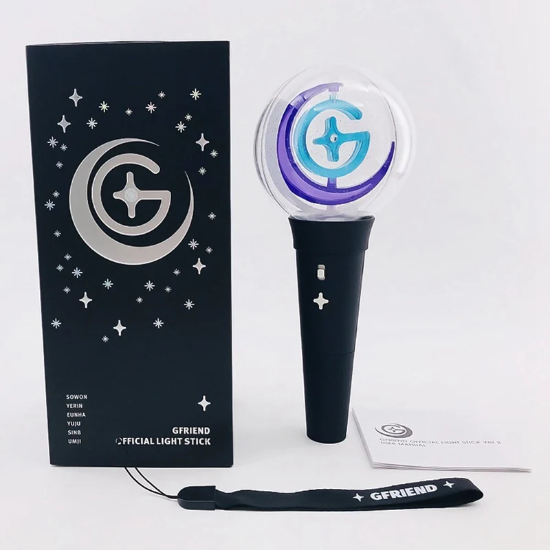 

KPOP Gfriend 2019 New Official Ver.2 Light Stick Girl Friend Concerts Album Glow Lamp Hiphop Lightstick With Bluetooth