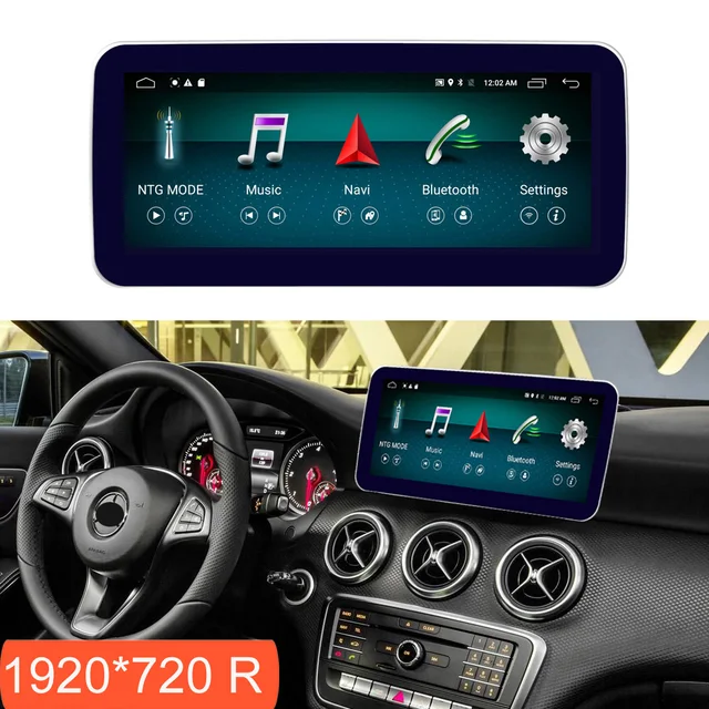 $US $394.40  10.25 inch 4+64G Android Display for Mercedes Benz CLA GLA Car Radio Screen GPS Navigation Bluetoot