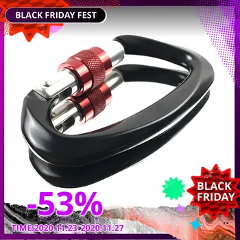 

Carabiner Rock Climbing Safety Lock Buckle Outdoor Mountaineering Caving Equipment